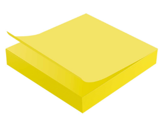 ממו דביק צהוב 100 ד' 76*76