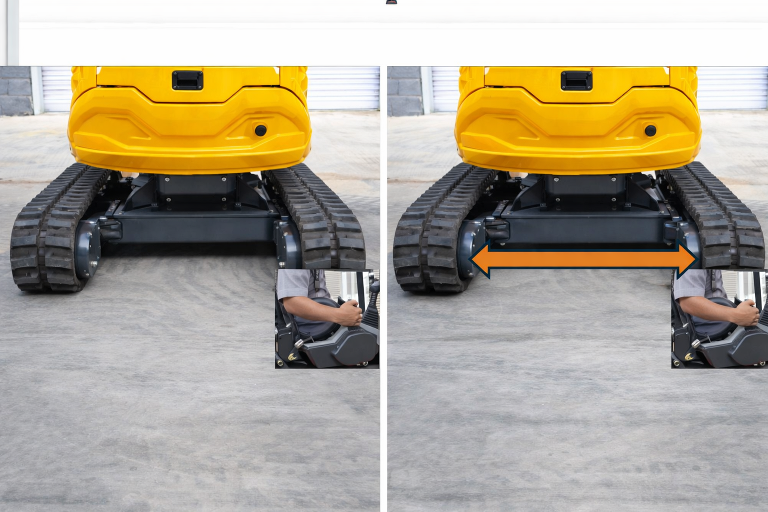 Minibagger 2,5 Tonnen