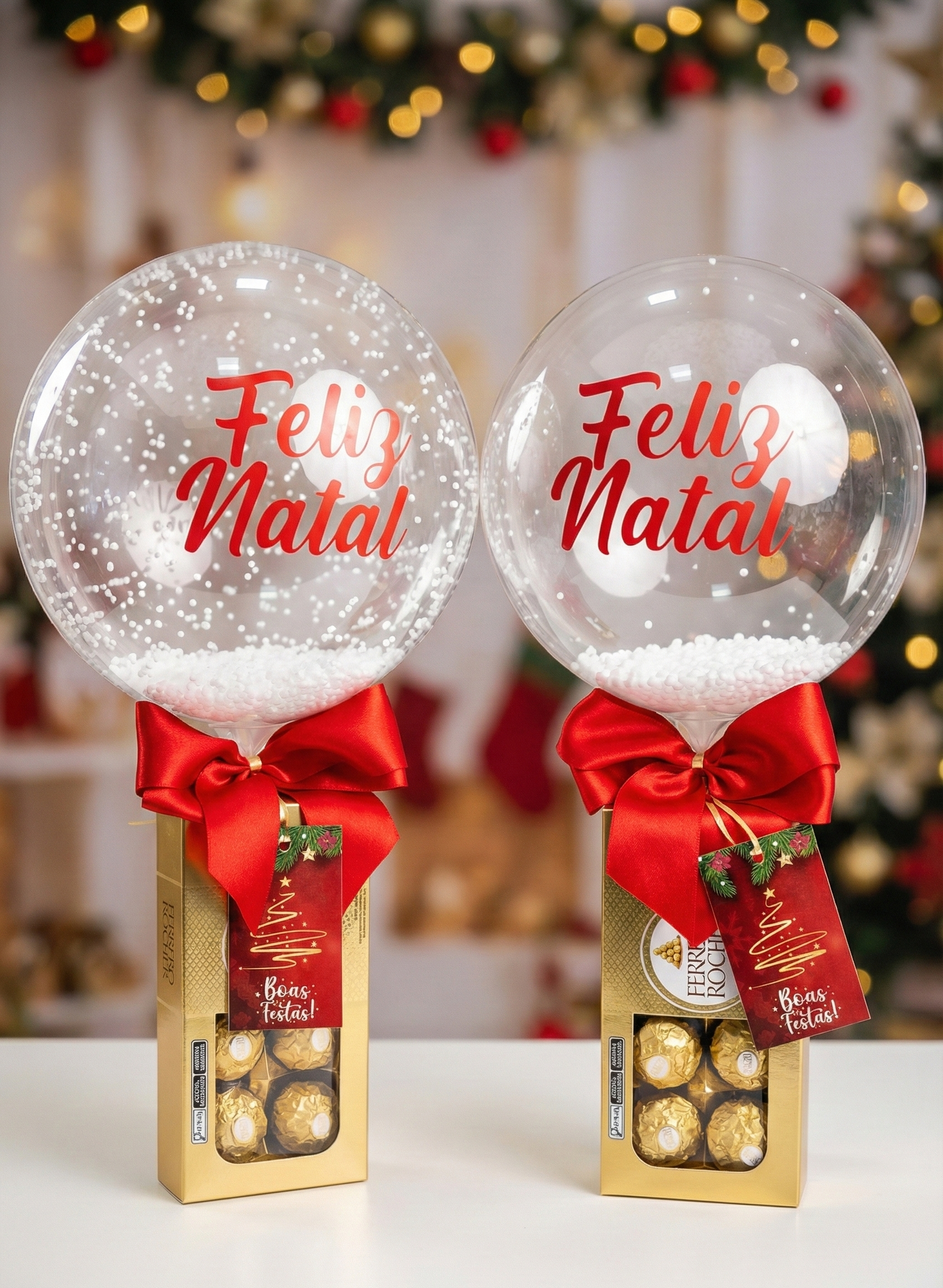 Presente de Natal Exclusivo: Gift box Ferrero Rocher.