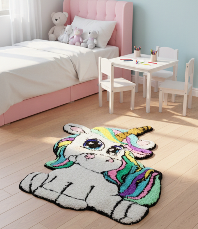 Tapis Licorne Enfant