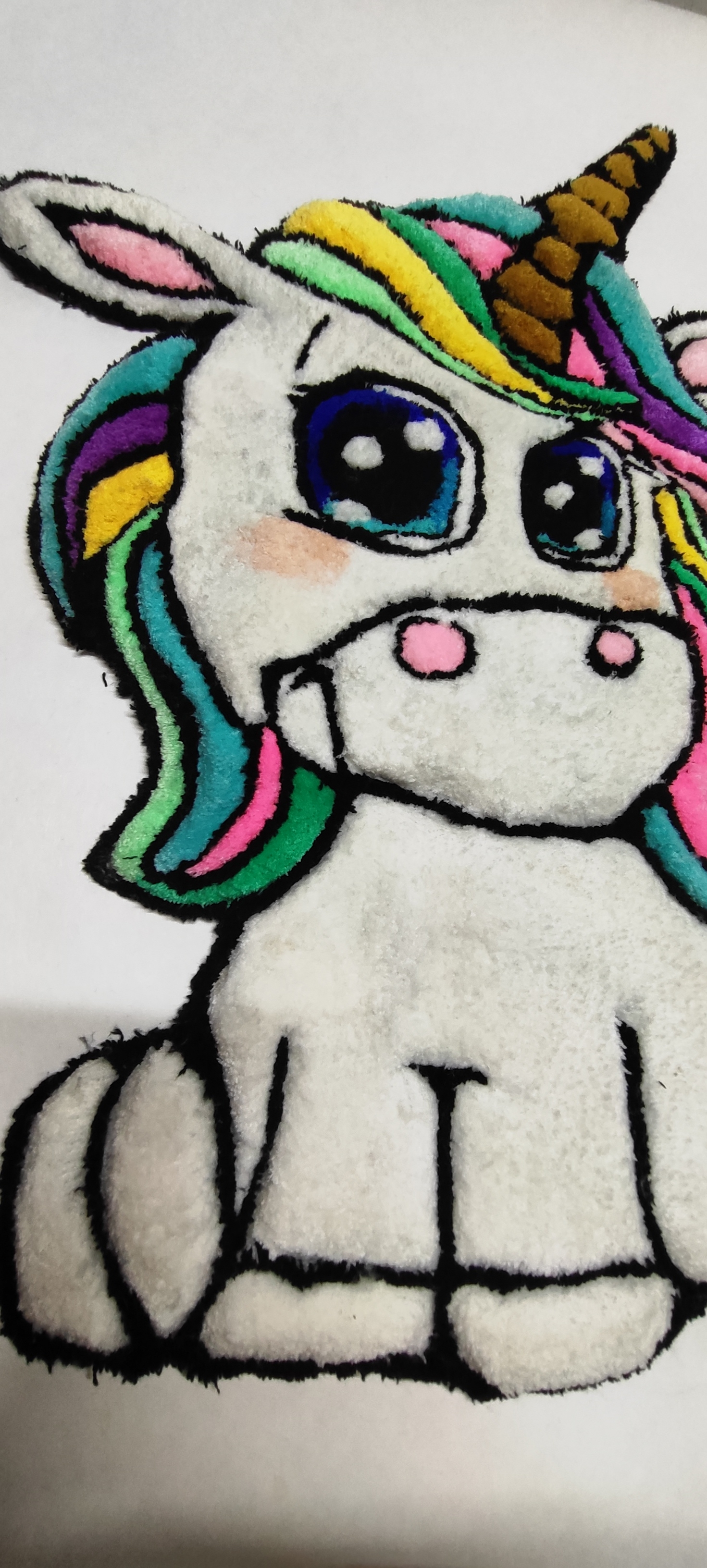 Tapis Licorne Enfant