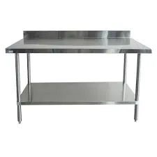 MESA DE TRABAJO EN ACERO INOXIDABLE MEDIANA