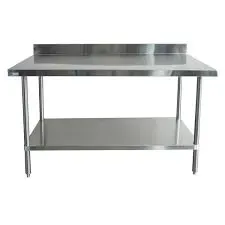 MESA DE TRABAJO EN ACERO INOXIDABLE PEQUEÑA