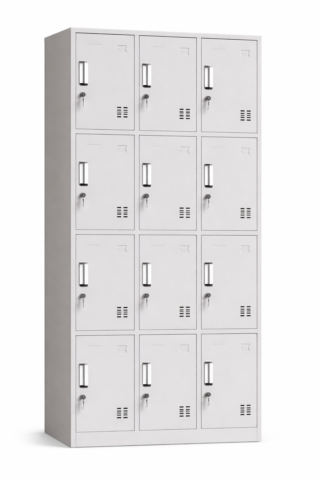 ASELDA-CASILLERO METÁLICO DE 12 PUERTAS