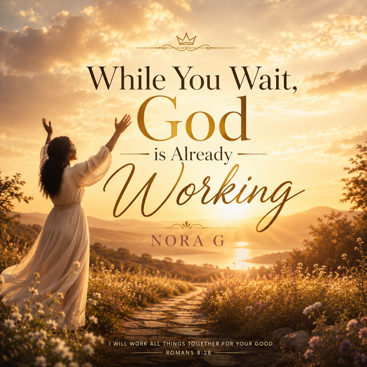 While You Wait, God is Already Working Digital Track by Nora G