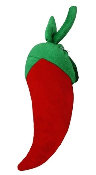 Pelúcia Pimenta Com Cadeado