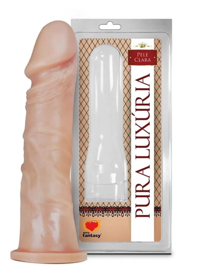 Prótese Sem Vibro 18,5x4,2cm Sexy Fantasy