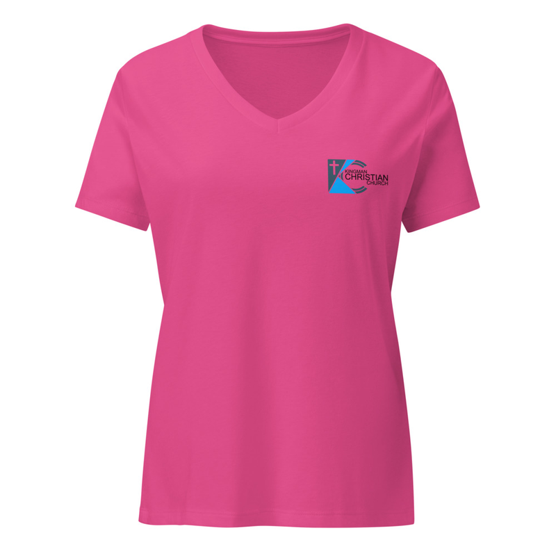 KCC Women’s Relaxed V-neck T-shirt Light