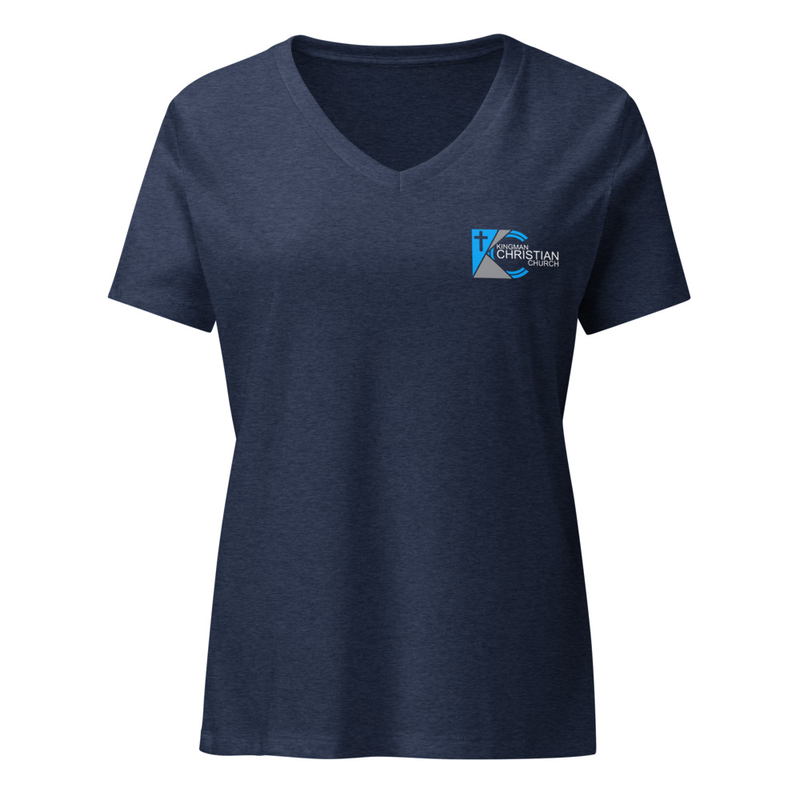 KCC Women’s Relaxed V-neck T-shirt Dark