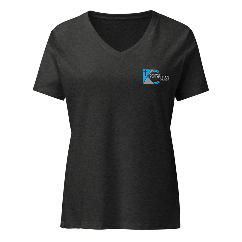 KCC Women’s Relaxed V-neck T-shirt Dark