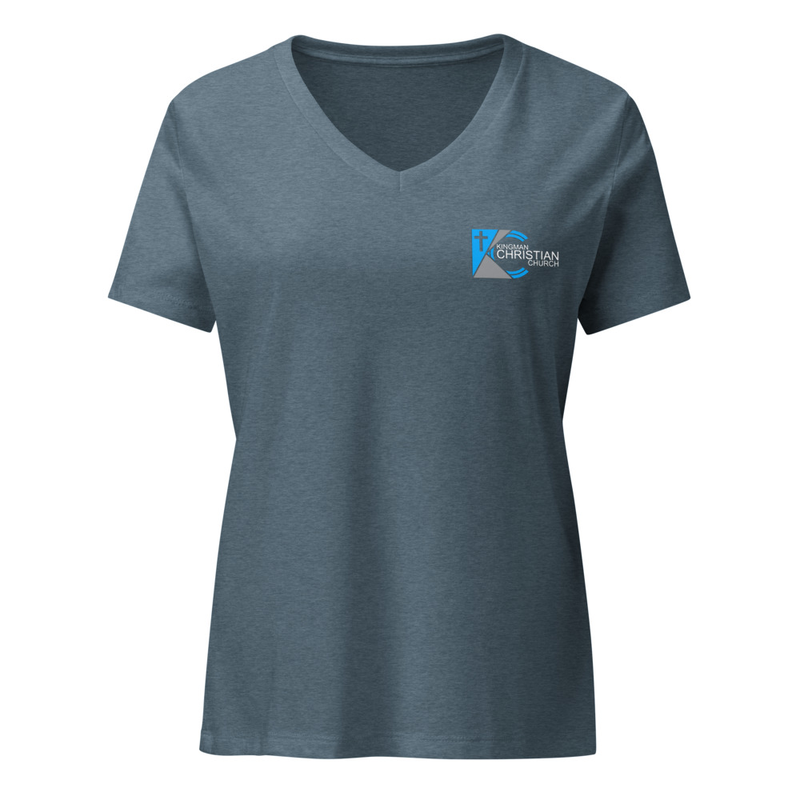 KCC Women’s Relaxed V-neck T-shirt Dark