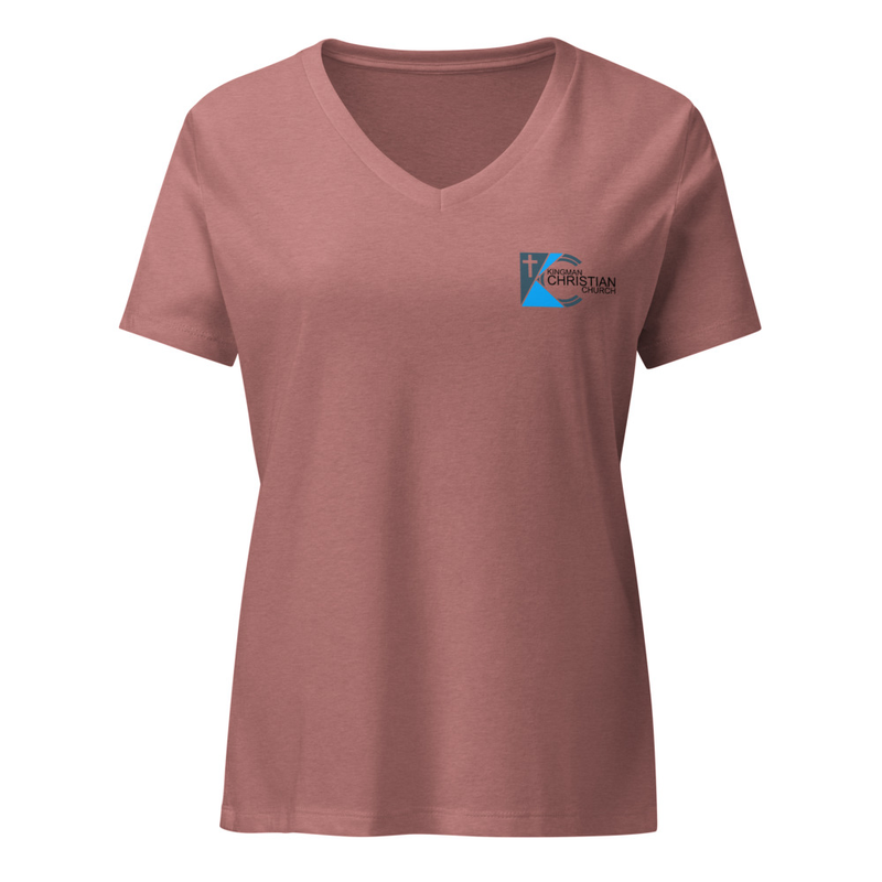 KCC Women’s Relaxed V-neck T-shirt Light