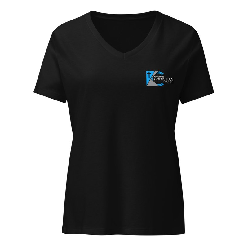 KCC Women’s Relaxed V-neck T-shirt Dark