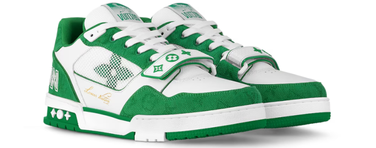Louis Vuitton Trainer ‘White Green’
