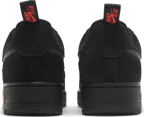 Nike Air Force 1 ‘Reflective Swoosh – Black Crimson’
