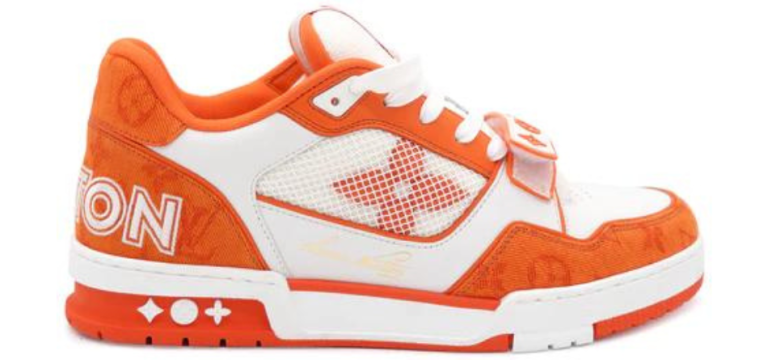 Louis Vuitton Trainer ‘White Orange’