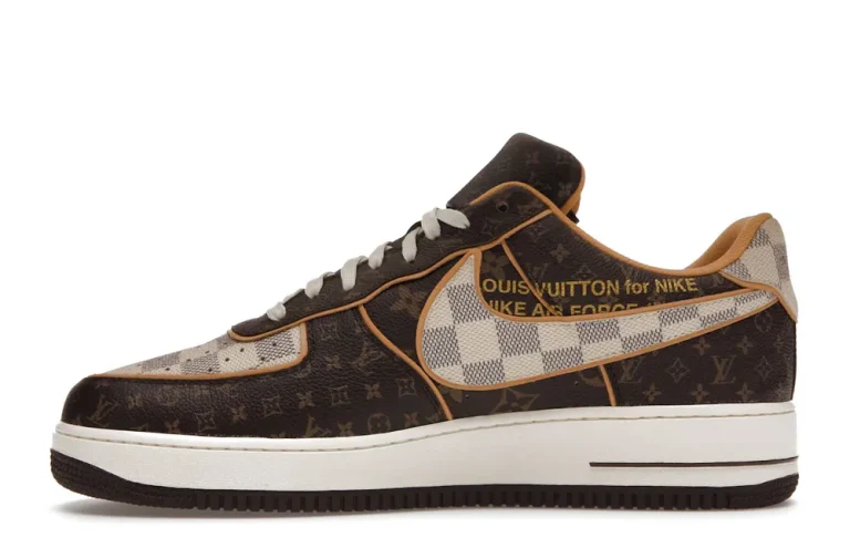 Louis Vuitton x Air Force 1 Low ‘Monogram Brown Damier Azur’