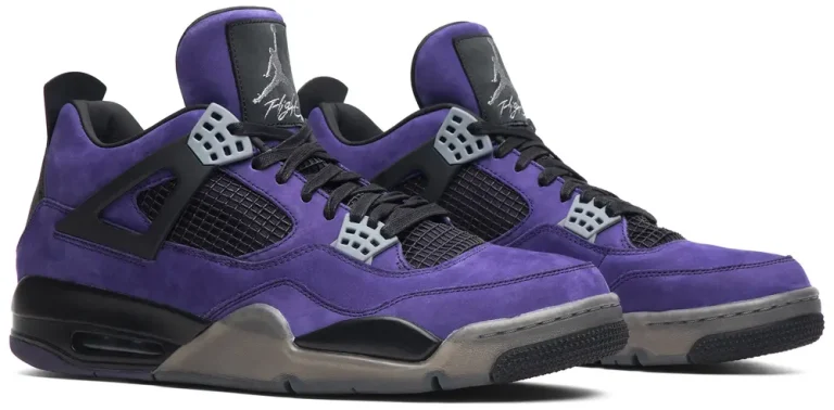 Travis Scott x Air Jordan 4 Retro ‘Purple Suede’