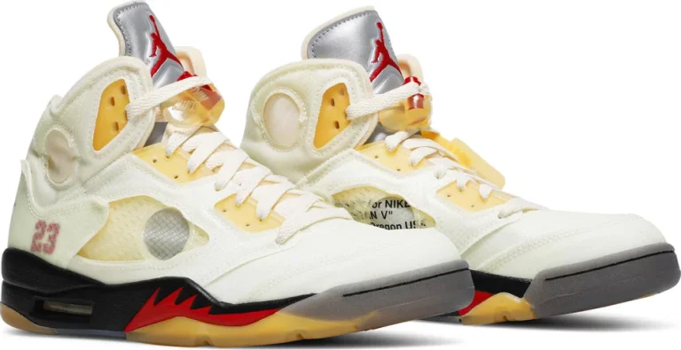 Off-White x Air Jordan 5 SP ‘Sail’