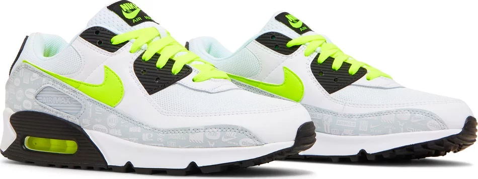 Air Max 90 ‘Reflective Logo – White Volt’