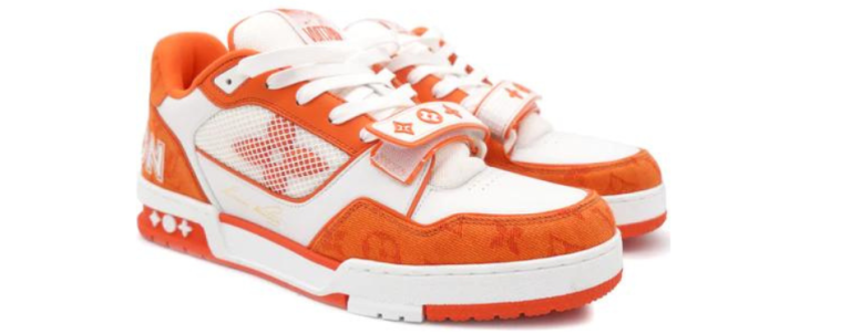 Louis Vuitton Trainer ‘White Orange’
