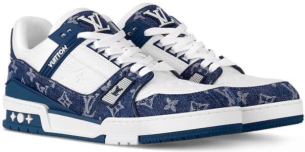 Louis Vuitton Trainer ‘White Blue’