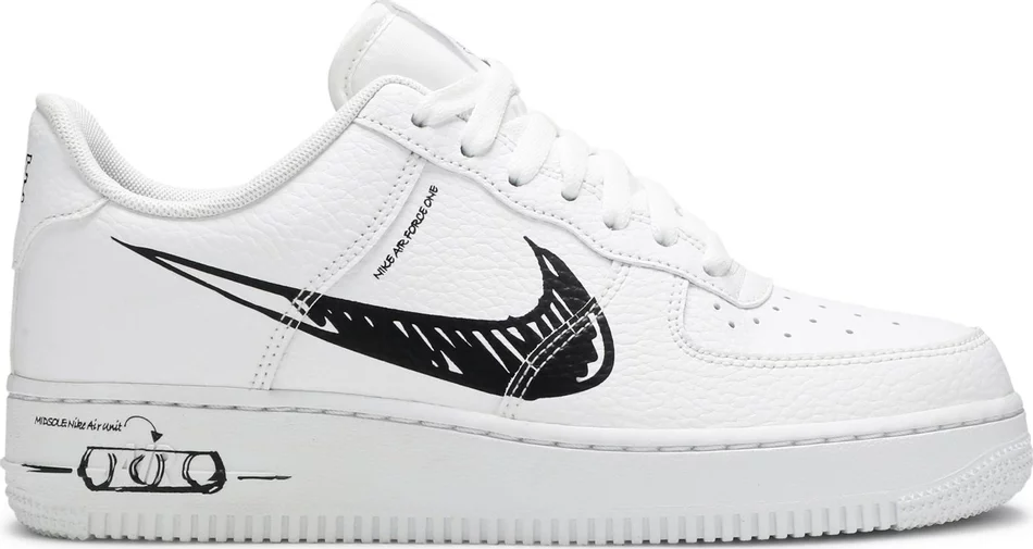 Air Force 1 Low ‘Sketch – Black’