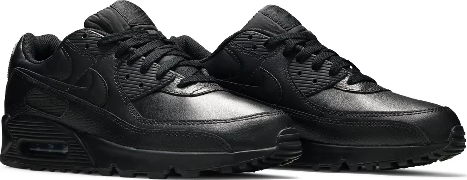 Air Max 90 Leather ‘Triple Black’