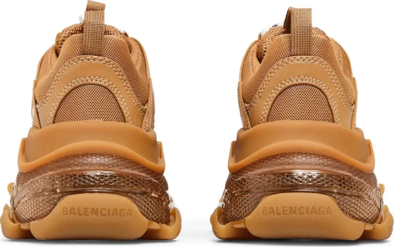 Balenciaga Triple S ‘Clear Sole – Light Camel’