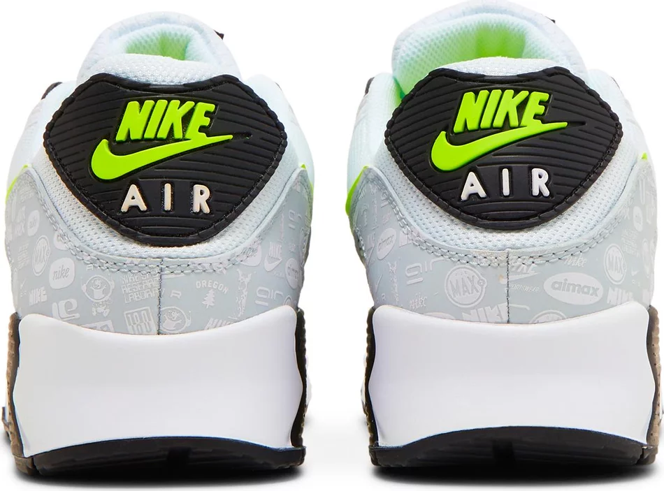 Air Max 90 ‘Reflective Logo – White Volt’