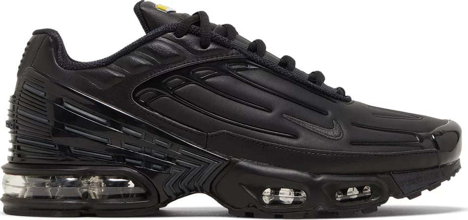 Air Max Plus 3 Leather ‘Triple Black’