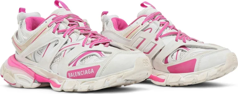 Balenciaga Track ‘White Fluo Pink’