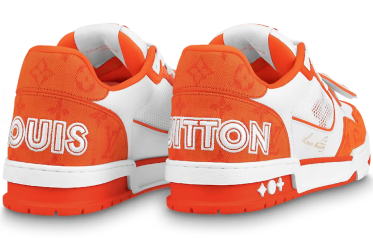 Louis Vuitton Trainer ‘White Orange’
