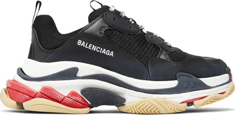 Balenciaga Triple S ‘Black Red’