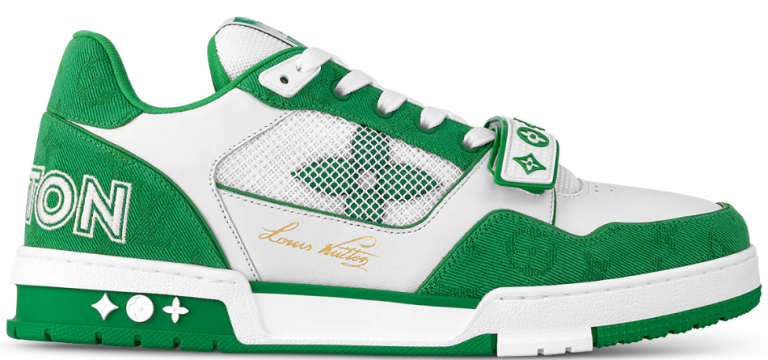 Louis Vuitton Trainer ‘White Green’