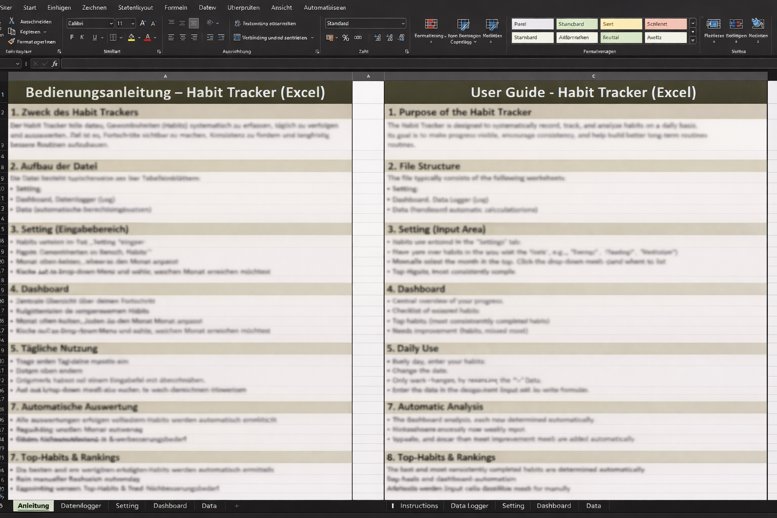 Habit Tracker – Gewohnheiten nachhaltig aufbauen