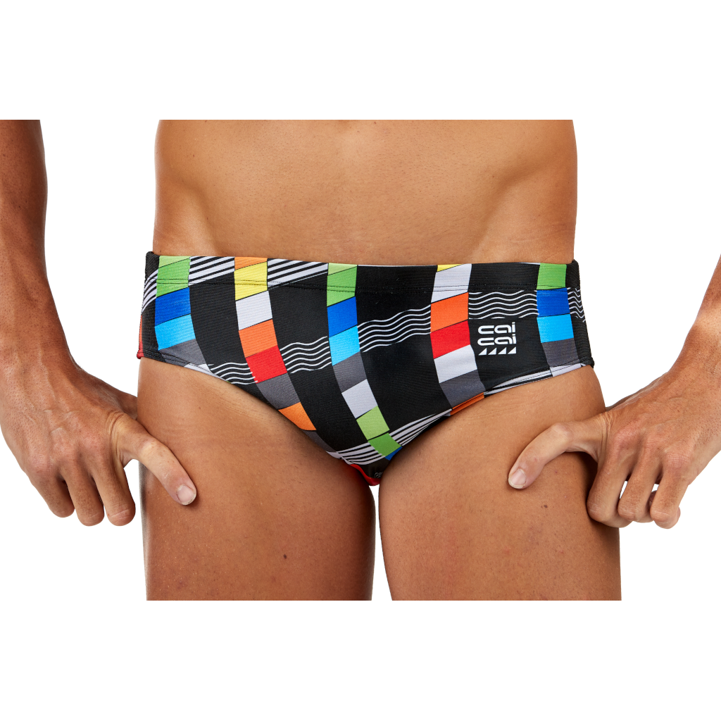 Bañador Slip Hombre modelo "Squares"