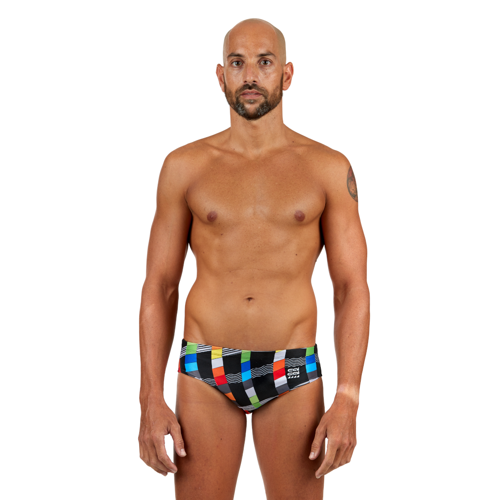 Bañador Slip Hombre modelo "Squares"