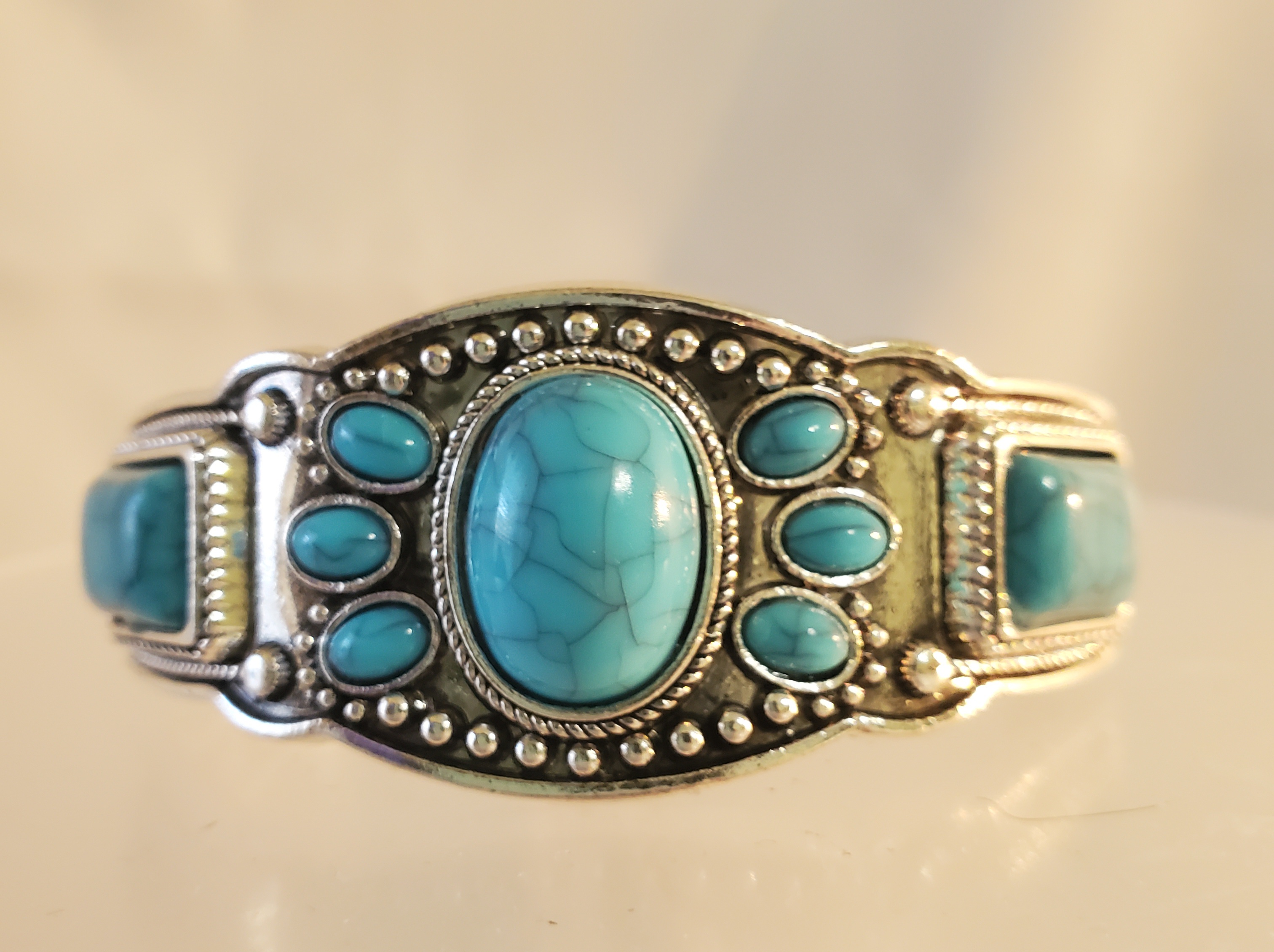 Turquoise Silver Bracelet