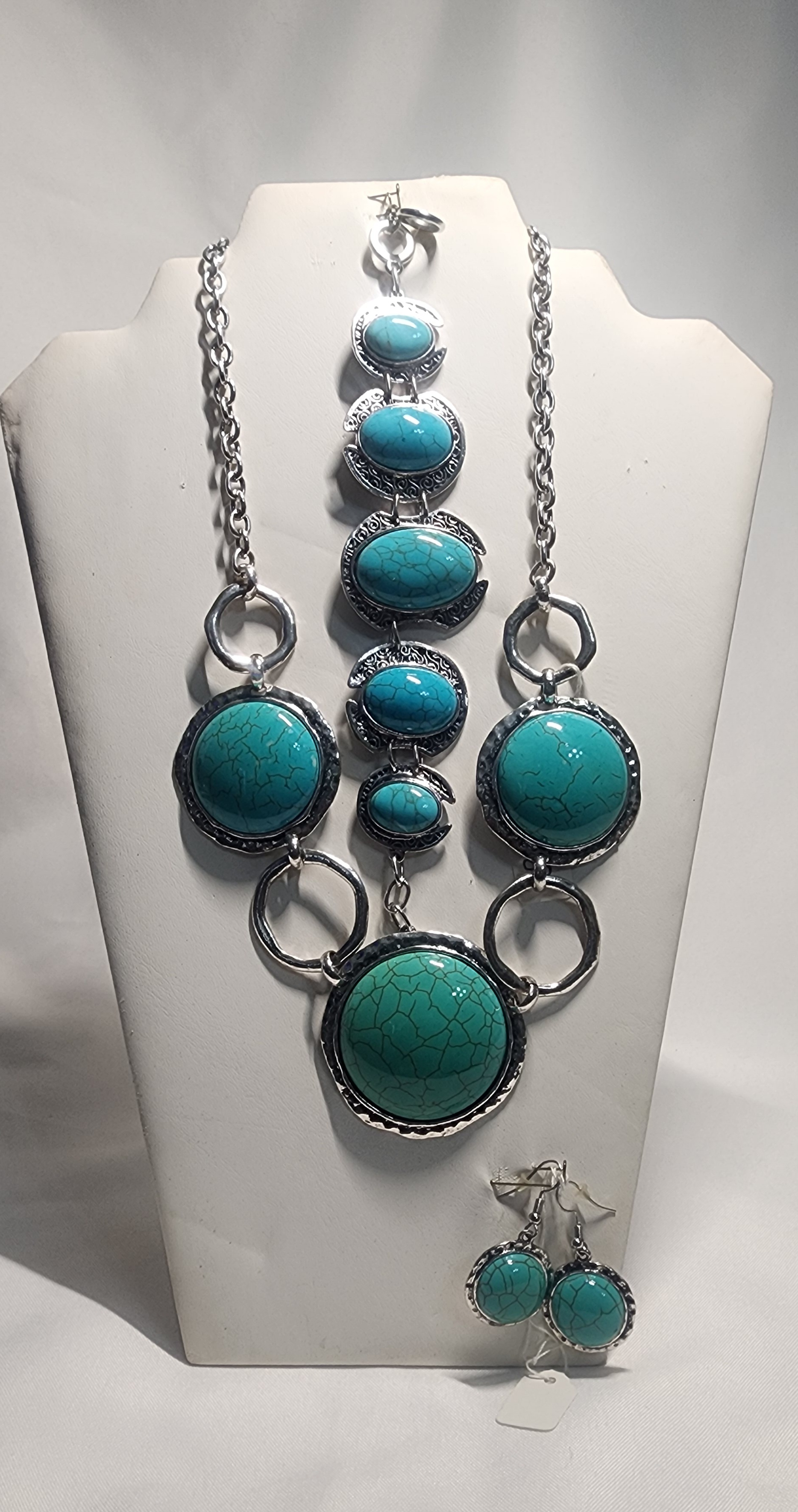 Turquoise Statement Set 4pcs