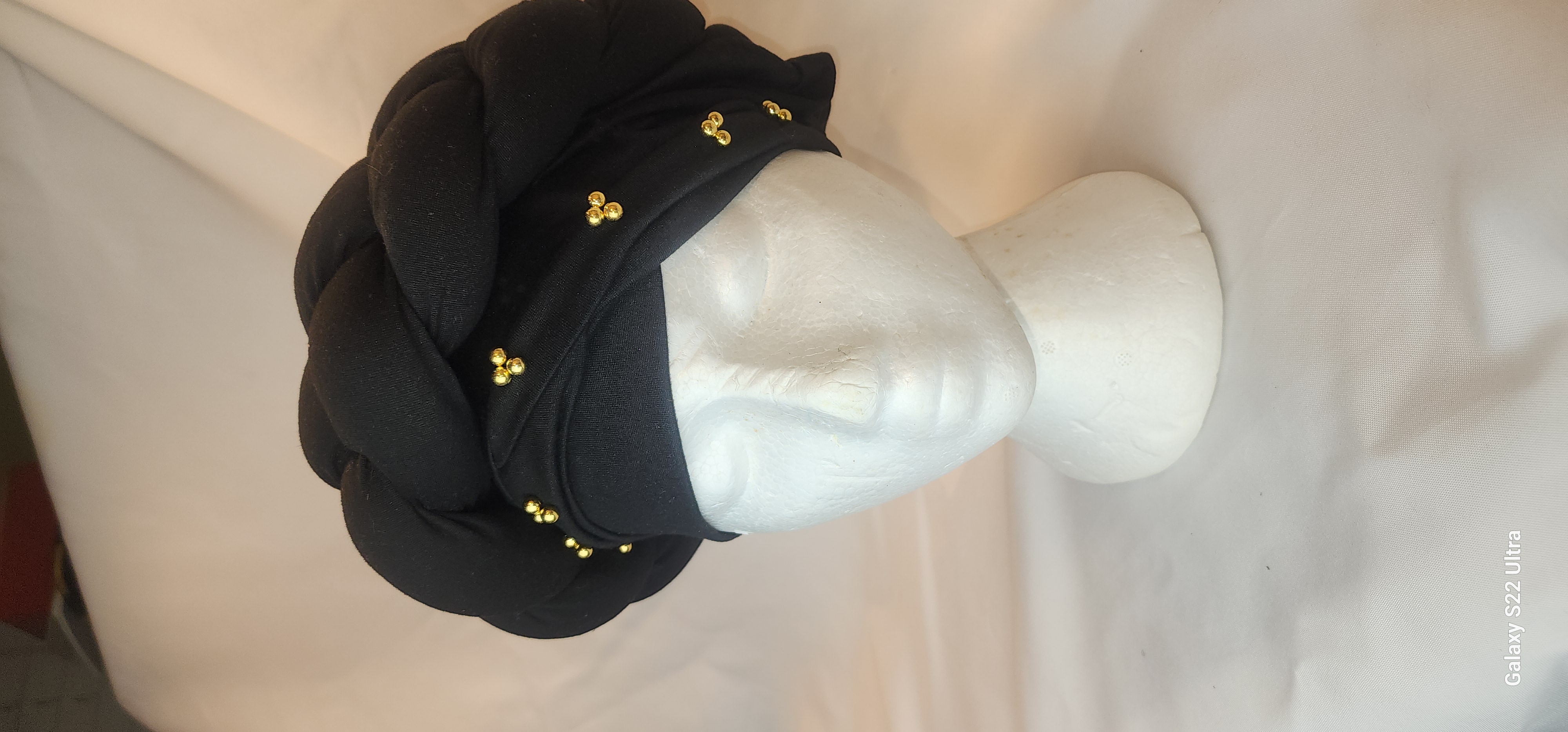 Elegant Black Headwrap