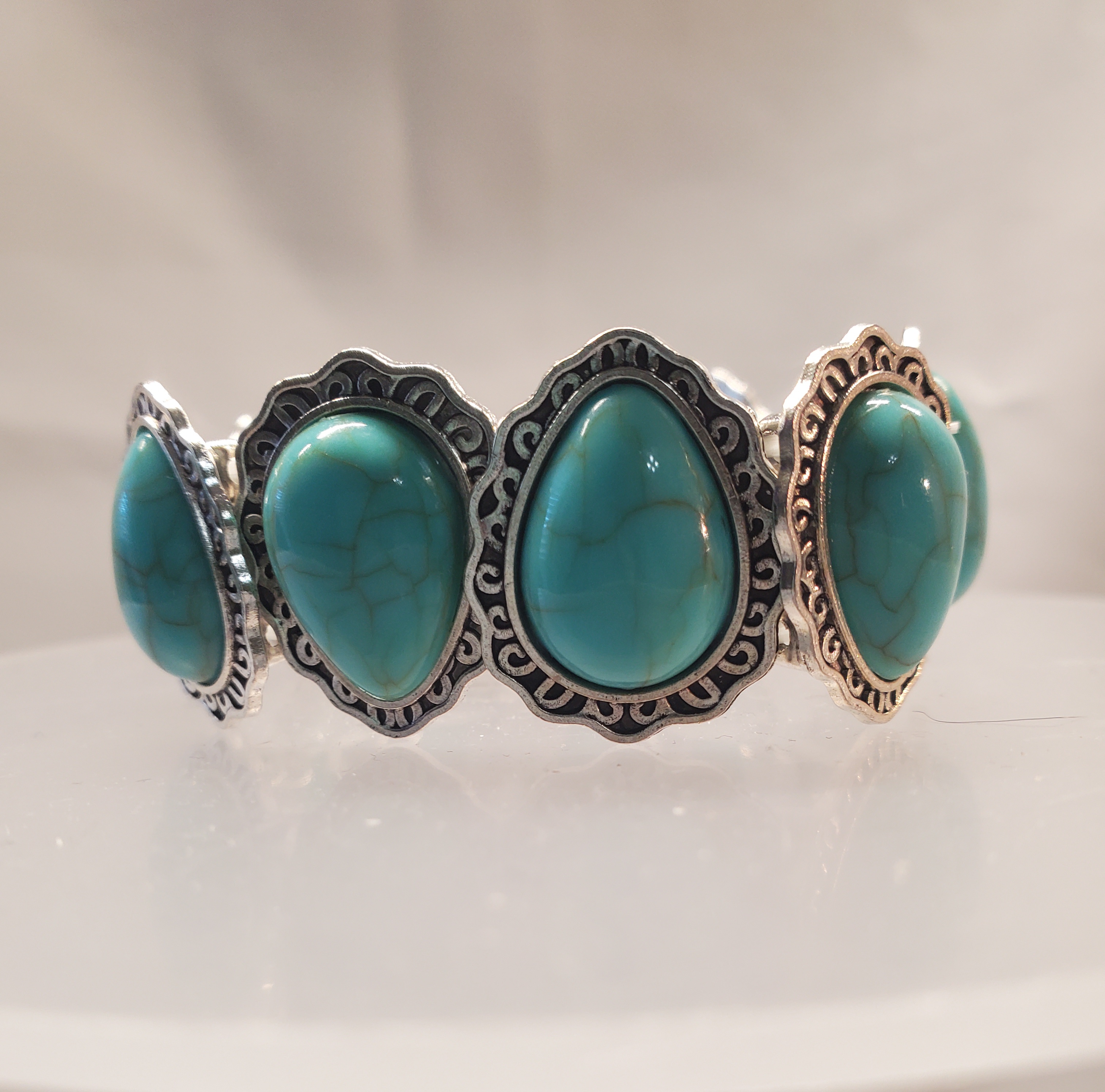 Turquoise Gemstone Bracelet