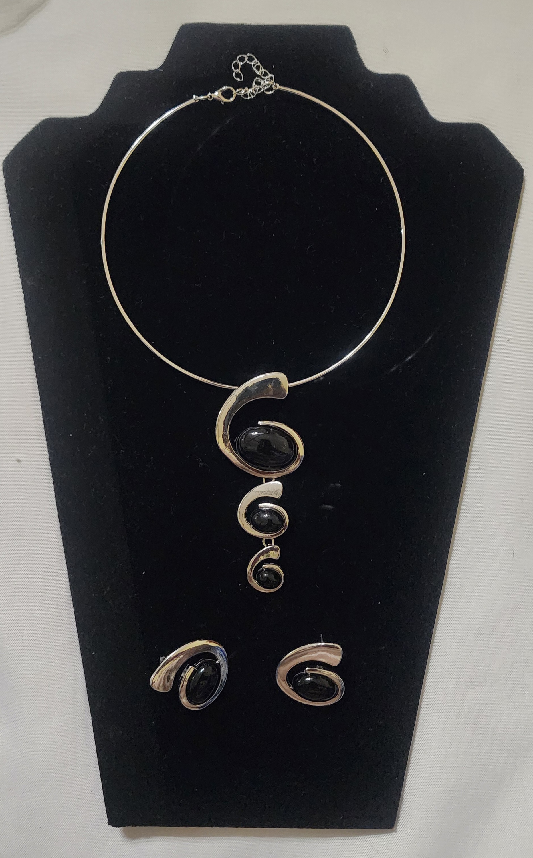 Modern Swirl Jewelry Set