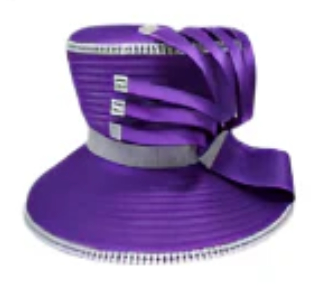 Elegant Purple Women's Hat