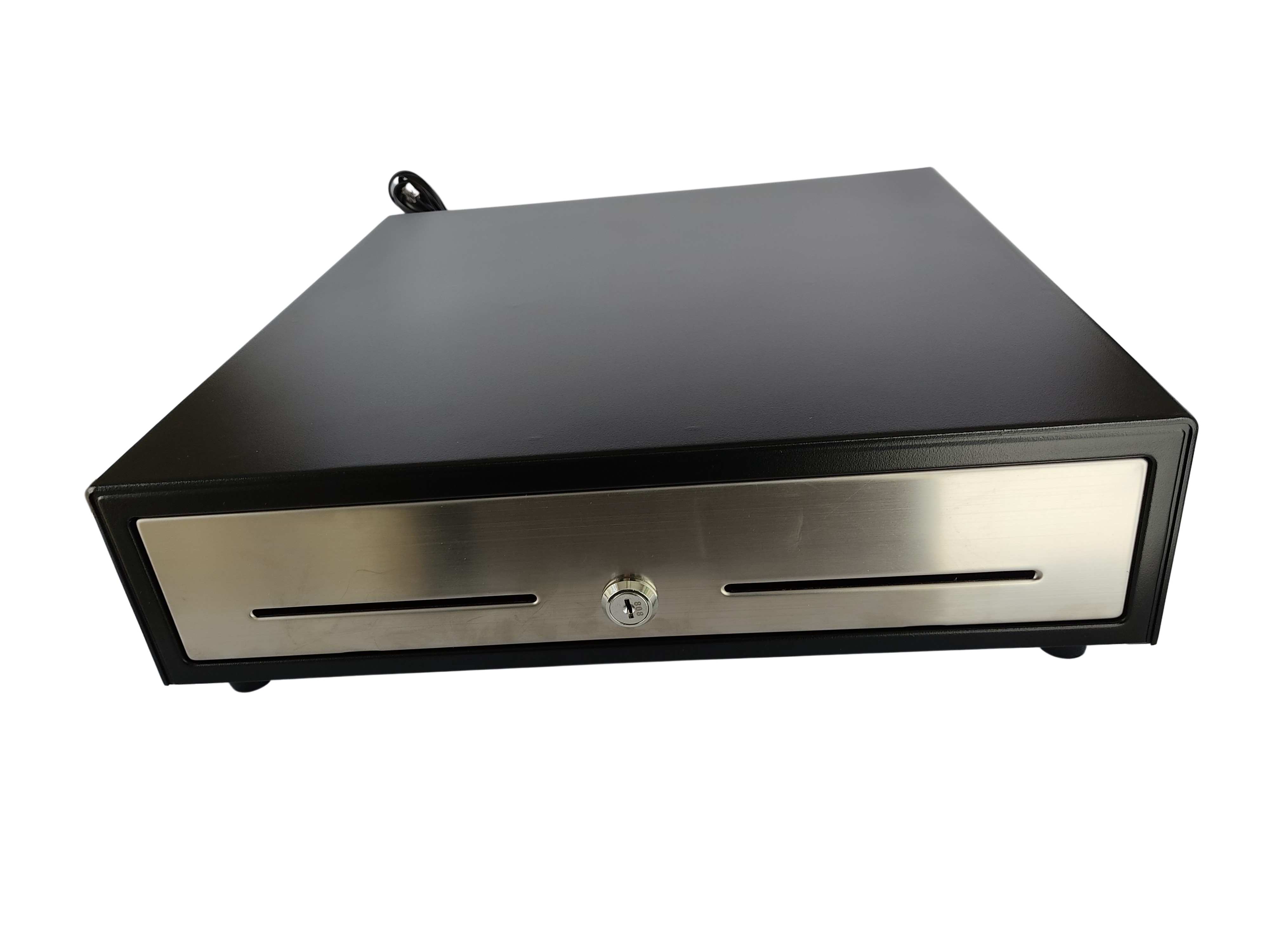 Cajón de dinero metálico