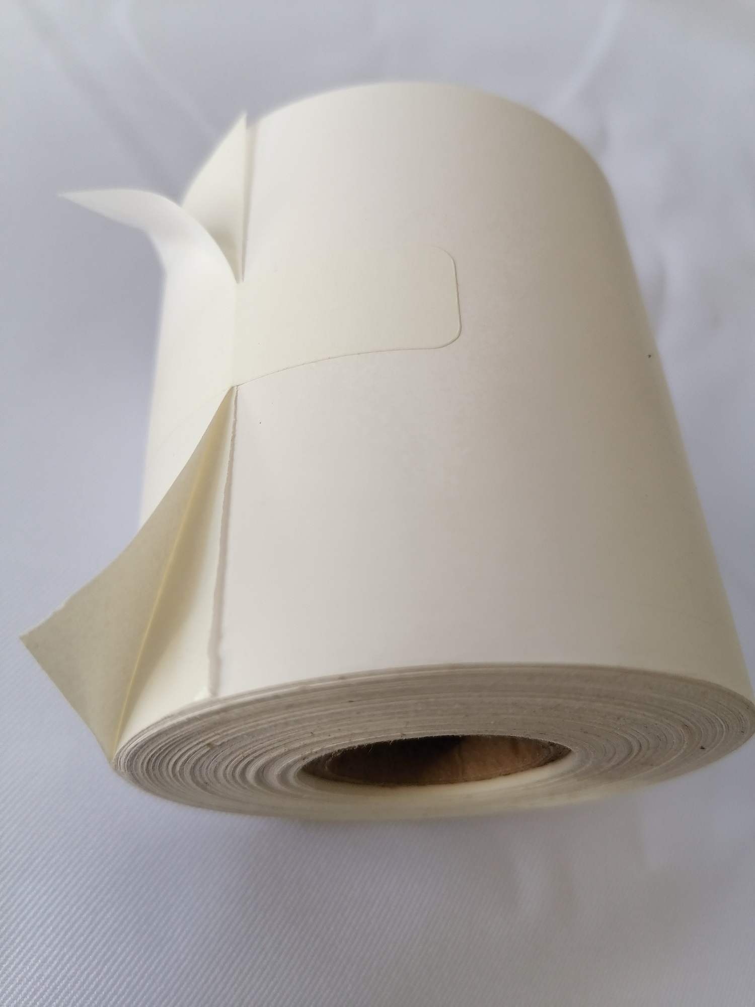 Rollo Etiqueta Térmica Directa 80 X 70 Mm Sin Corte Blanco