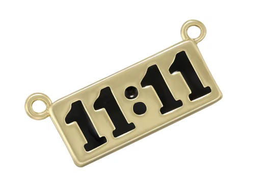 Collar dorado 11:11