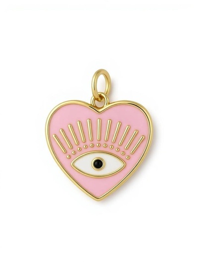 Collar Corazón Rosa