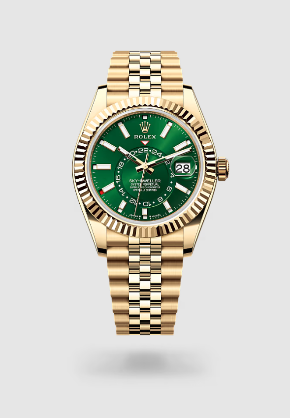 ROLEX SKY DWELLER AUTOMATIC WATCH FOR MEN
