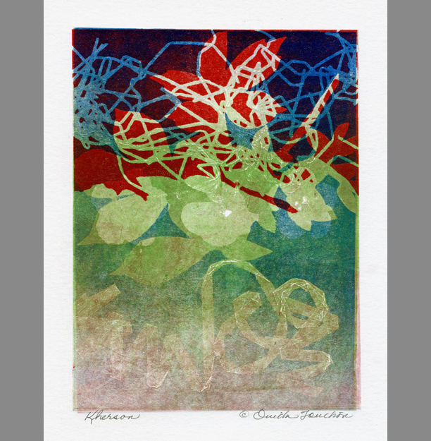 Ukrainian monoprints-Kherson